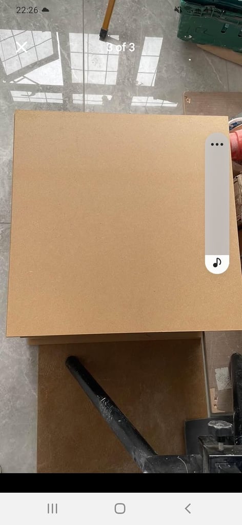 image for Mdf square boards 