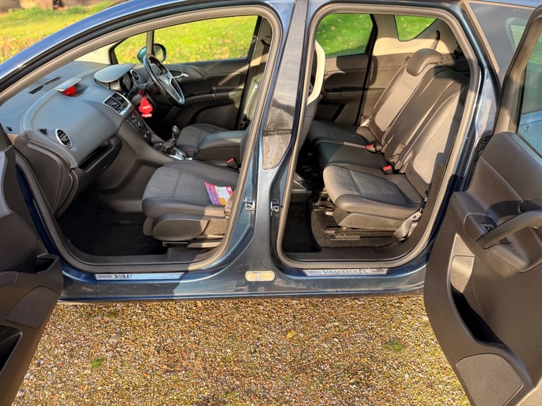 2011 VAUXHALL MERIVA - 1 YEARS MOT
