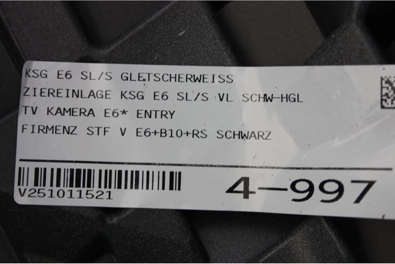 Audi A6 E Tron S Line Sportback Estate Front Bumper 2024 ON 85E807437H Genuine
