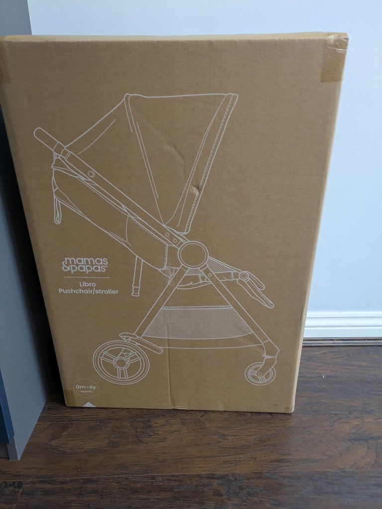 image for Brand new, unopened Mamas & Papas Libro Pram – Black