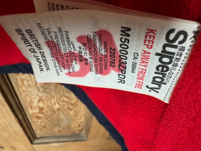 SuperDry men’s large coat