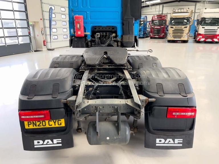2020 (20) DAF XF 480 SPACECAB 6X2 TAG AXLE
