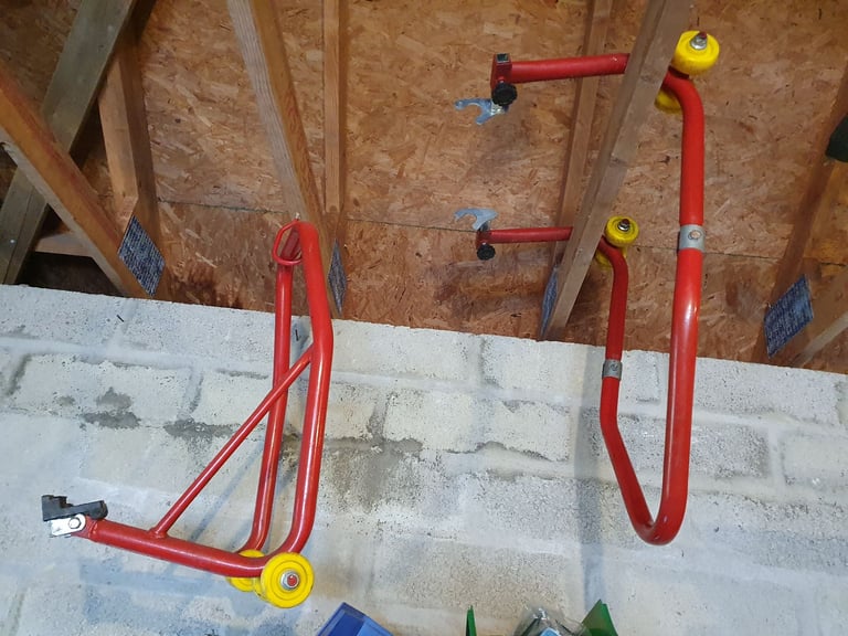 image for Motorcycle Paddock Stands - Good Condition