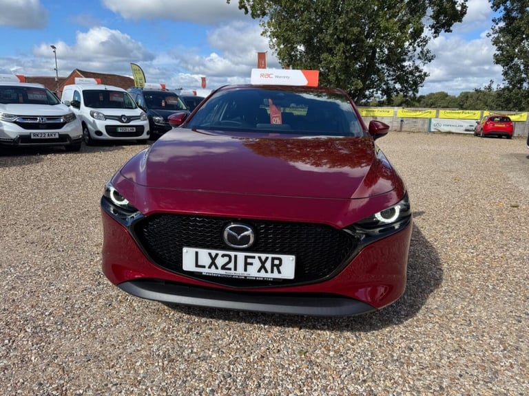 2021 Mazda Mazda3 2.0 e-SKYACTIV-X MHEV GT Sport Tech Auto Euro 6 (s/s) 5dr Hatchback Petrol Auto...
