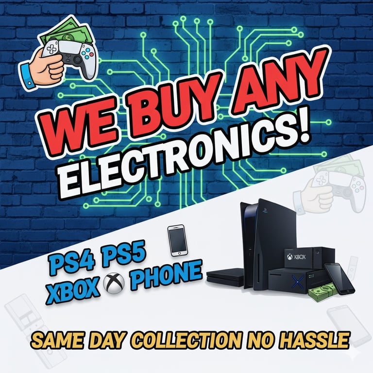 WE BUY ANY ELECTRONIC 📲📸💻📺🕹️