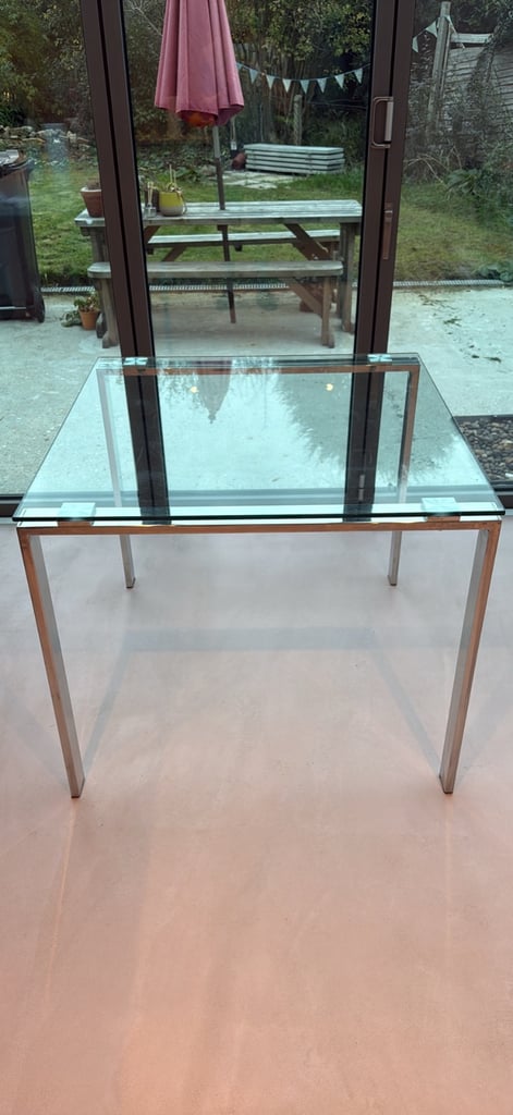Glass Dining Table 