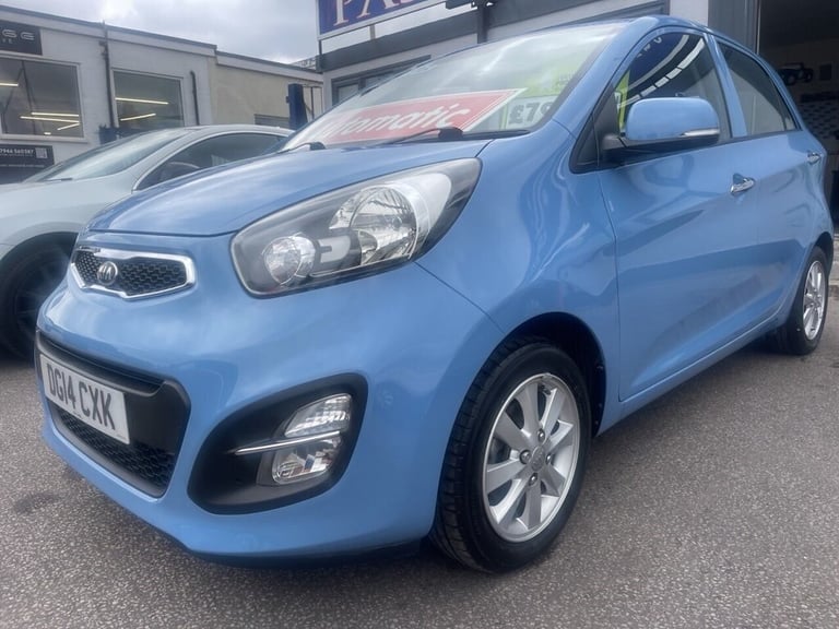 2014 14 KIA PICANTO 1.25 2 HATCHBACK 5DR PETROL AUTO EURO 5 (84 BHP)