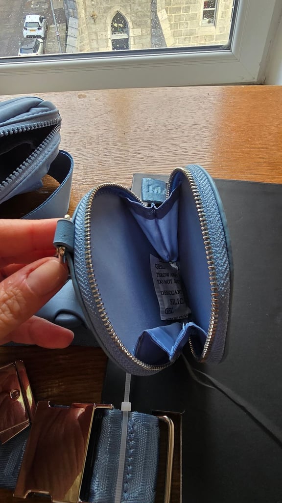 Steve Madden™️ Belt bag interchangeable strap and wristlet with pouches