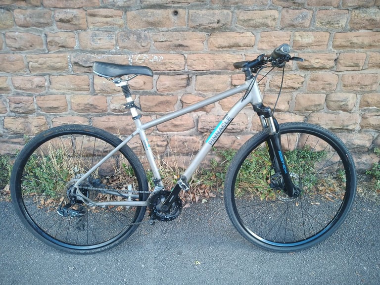 image for Pinnacle Cobolt Medium Adults Sports Hybrid Bike, Hydraulic Brakes - Serviced