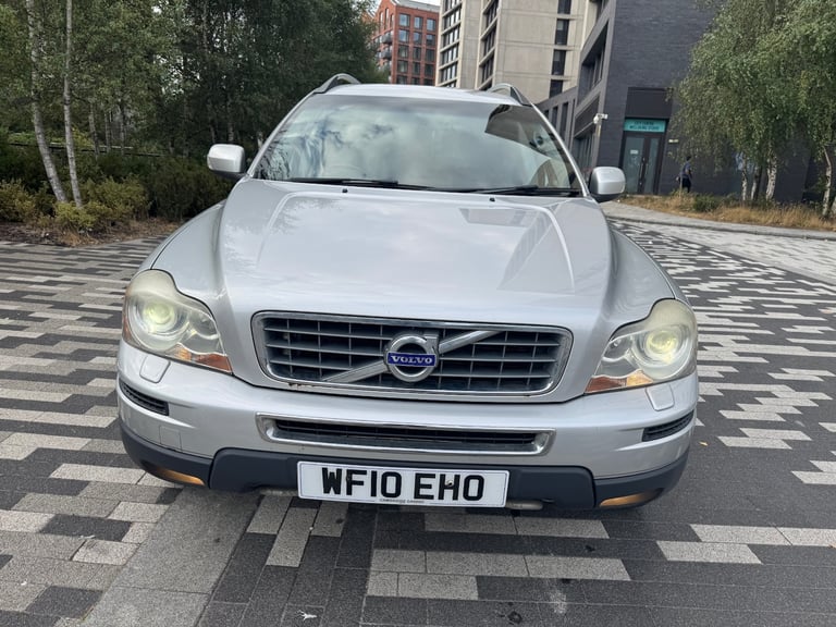 2010 VOLVO XC90 ACTIVE D5  GEARTRONIC AUTO 2.4 DIESEL SILVER 7 SEATER 5DR 