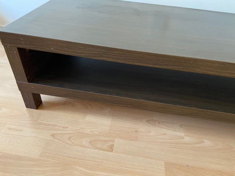 Walnut brown colour TV stand £20 only