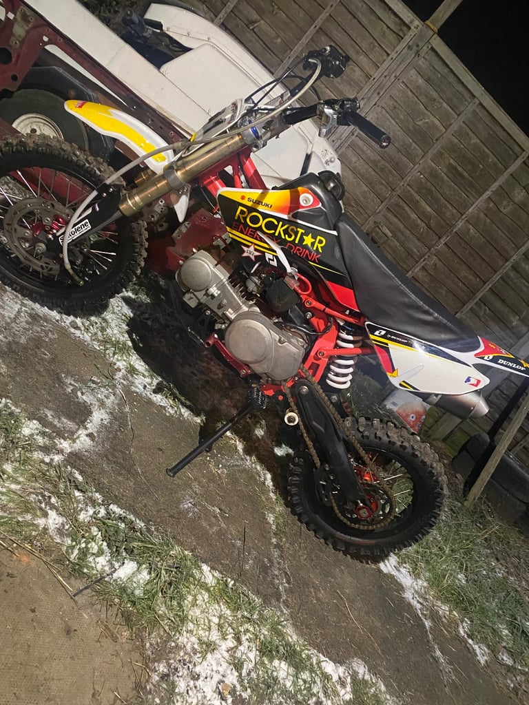 125cc pitbike fully rebuilt 