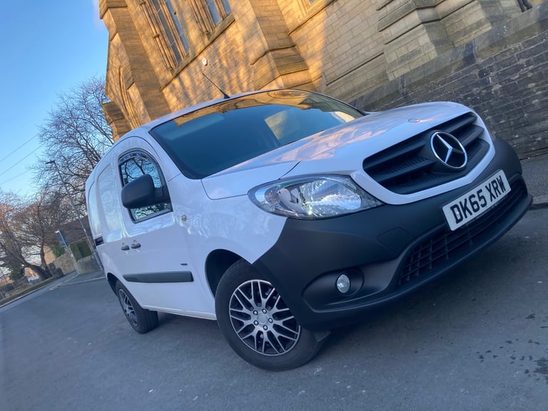 2015 ‘65’ Plate Mercedes Citan 1.5L Diesel  White, 5 Speed Manual Twin Door