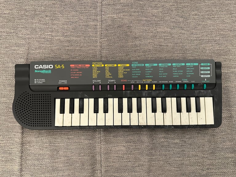 image for Casio SA-5 piano keyboard 
