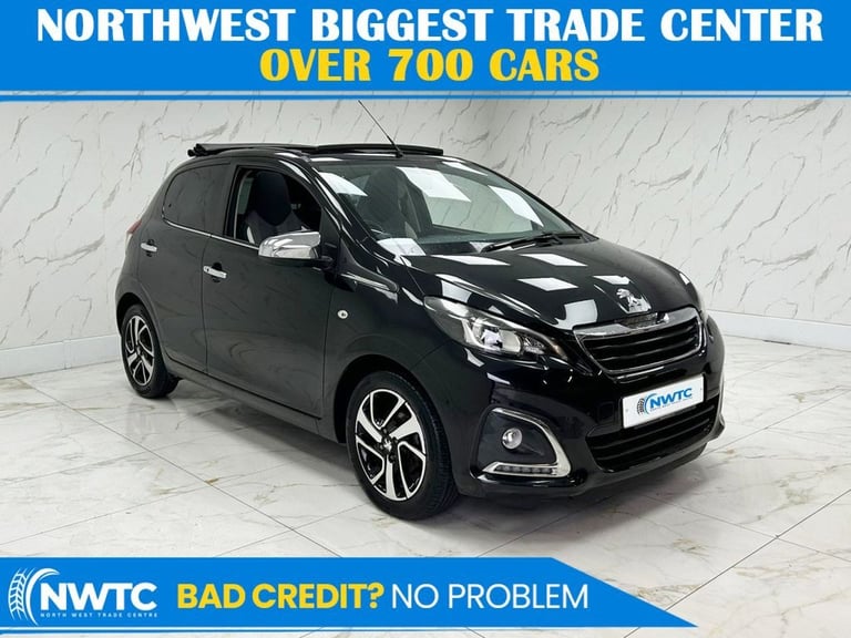 2017 Peugeot 108 *AUTO!* 1.0 Allure Top! 5dr Petrol 2 Tronic Euro 6 (68 ps) F/S/H!! 2 FORMER Hatc...