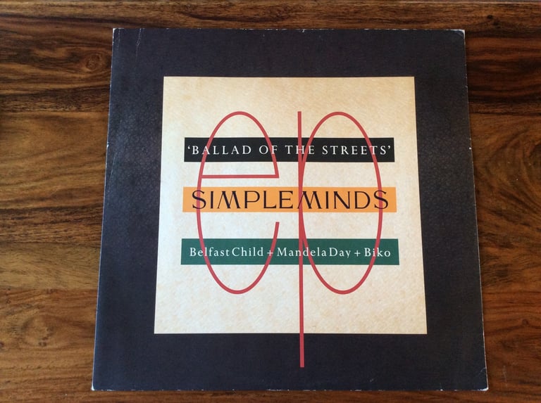 image for Simple Minds - Ballad of the Streets - 12” Single 1989