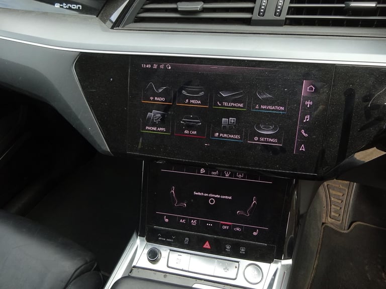 2019 19 REG AUDI E-TRON LAUNCH EDITION 55 QUATTRO ELECTRIC AUTO DAMAGED SALVAGE