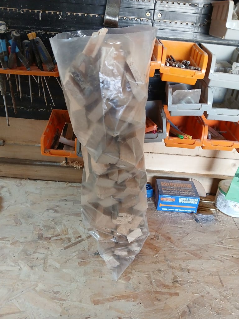 Big or small bags kindling