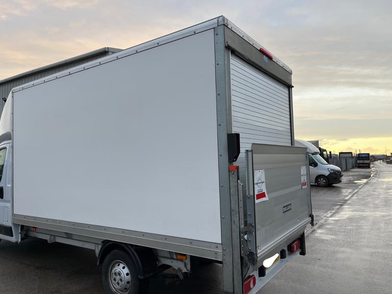 LUTON BOX BODY+TAIL LIFT CITROEN RELAY,FIAT DUCATO,PEUGEOT BOXER FITS 06-24REGS