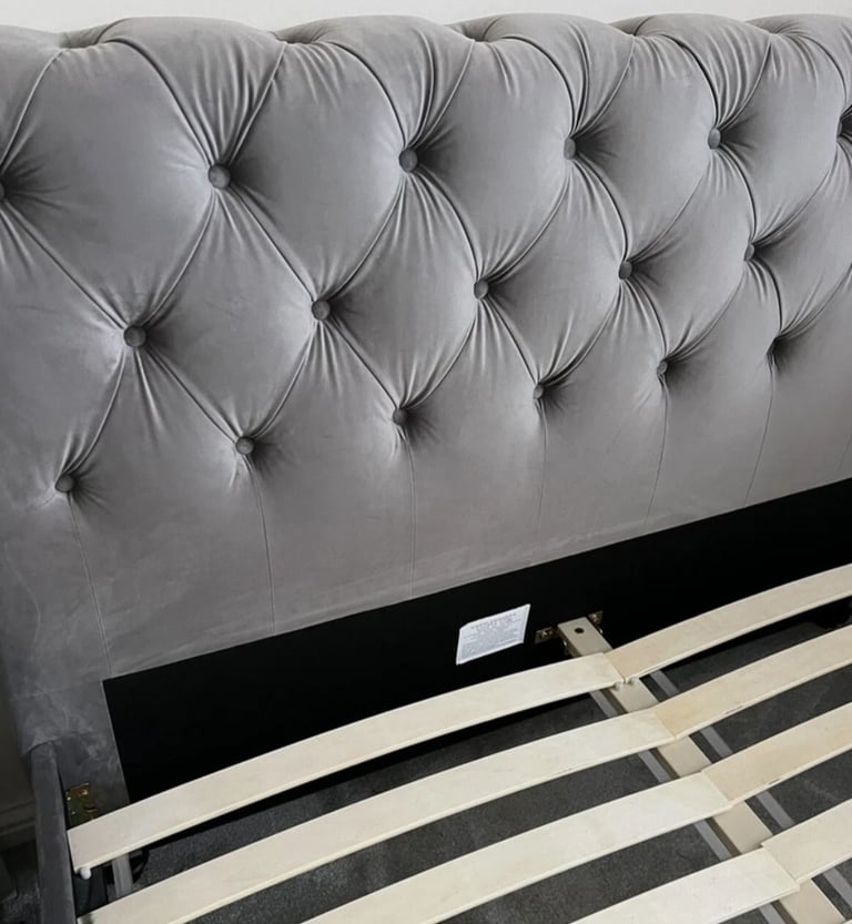 Next King Size Bed Frame & Ottoman 