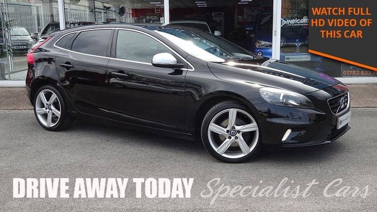 2016 Volvo V40 2.0 D2 R-Design Lux Nav Hatchback 5dr Diesel Manual Euro 6 (s/s) (120 ps) Hatchbac...
