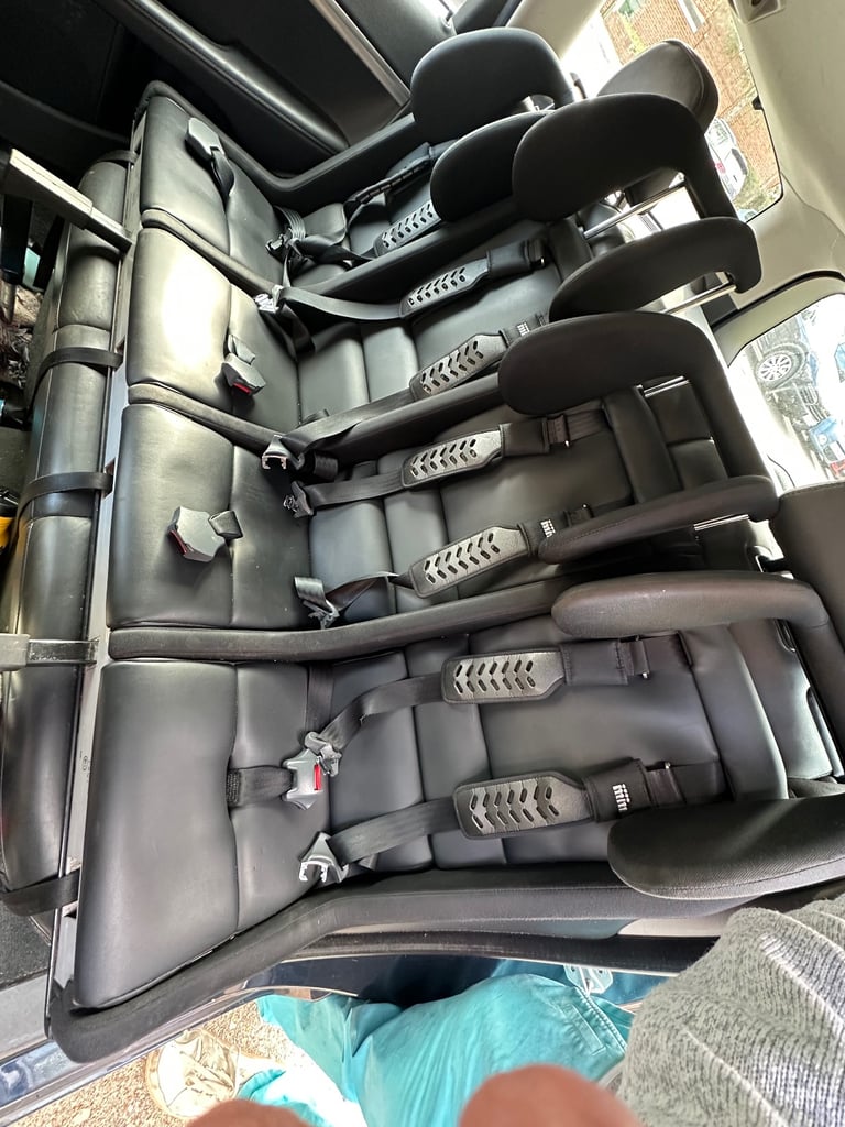 image for Multimac 1320 4 seater black car seat