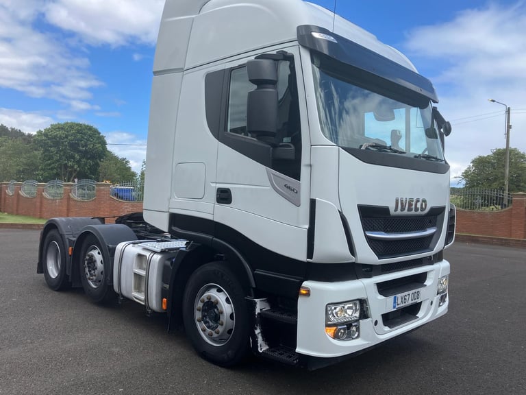 2017 Iveco Stralis 460 6x2 tractor unit euro 6 hi way cab 