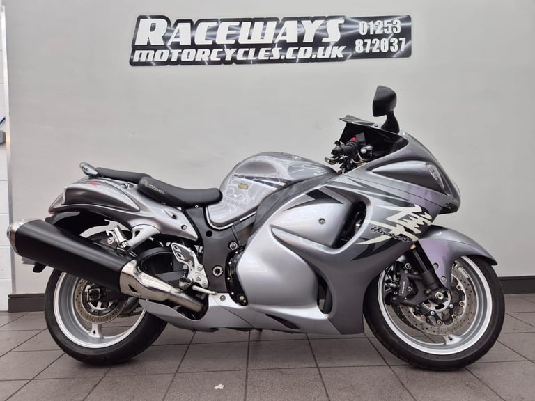 image for SUZUKI GSX 1300R HAYABUSA SILVER 2009 09REG, 12,399 MILES, 1340CC MOTORCYCLE