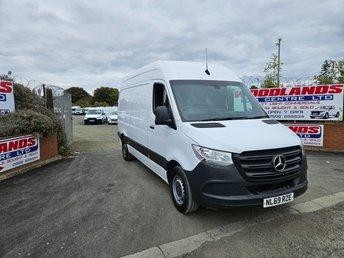 2019 ON 69 PLATE MERCEDES BENZ SPRINTER 314CDI 35T RWD 140BHP DIESEL VAN ULEZ 