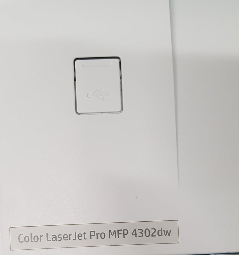 HP Color LaserJet Pro 4302dw Wireless Printer,Print,Copy,Scan, Fully Working,Black Cartridge low