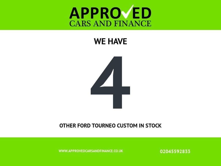 2019 Ford Tourneo Custom 2.0 TDCi EcoBlue 130ps L/R 9 Seater Titanium Auto MPV DIESEL Automatic