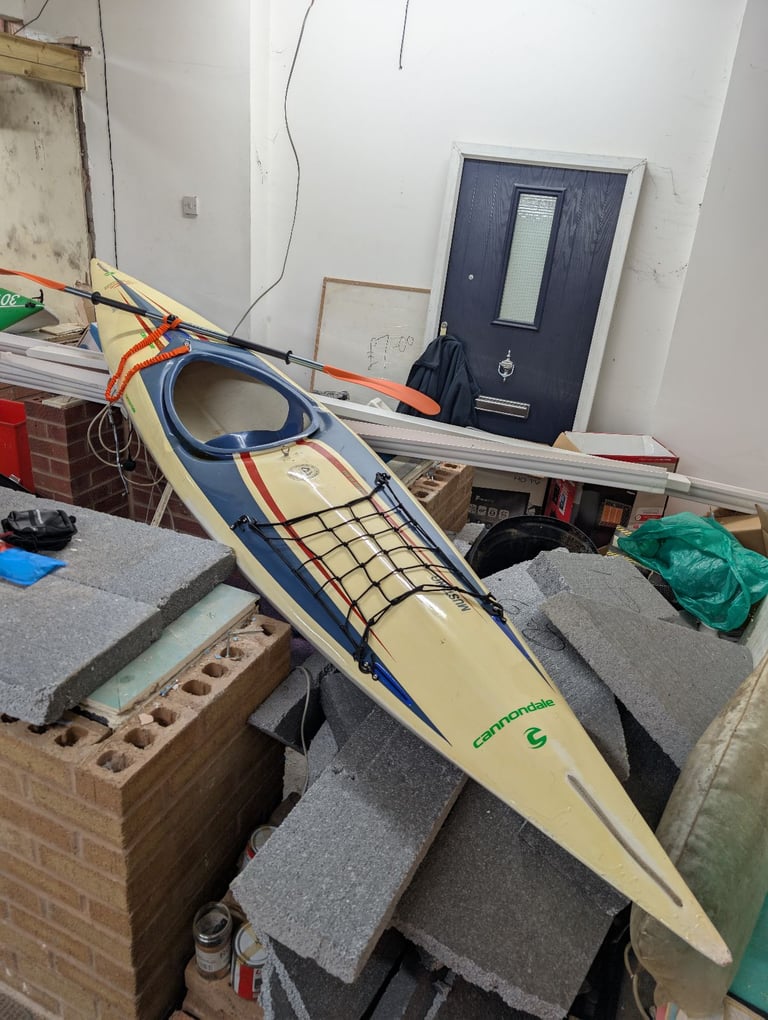 Kayak Canoe with Paddles, water tight no leaks, light weight Fiberglass Kayak