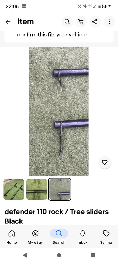 image for Landrover 110 rock sliders 