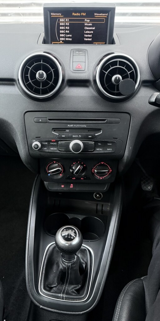 2013 Audi A1 1.4 TFSI S LINE 3DR Manual Hatchback Petrol Manual