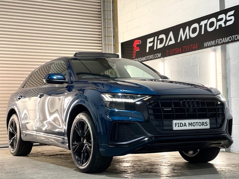 2019 Audi Q8 3.0 TDI V6 50 S line SUV 5dr Diesel Tiptronic quattro Euro 6 (s/s) (286 ps) ESTATE D...