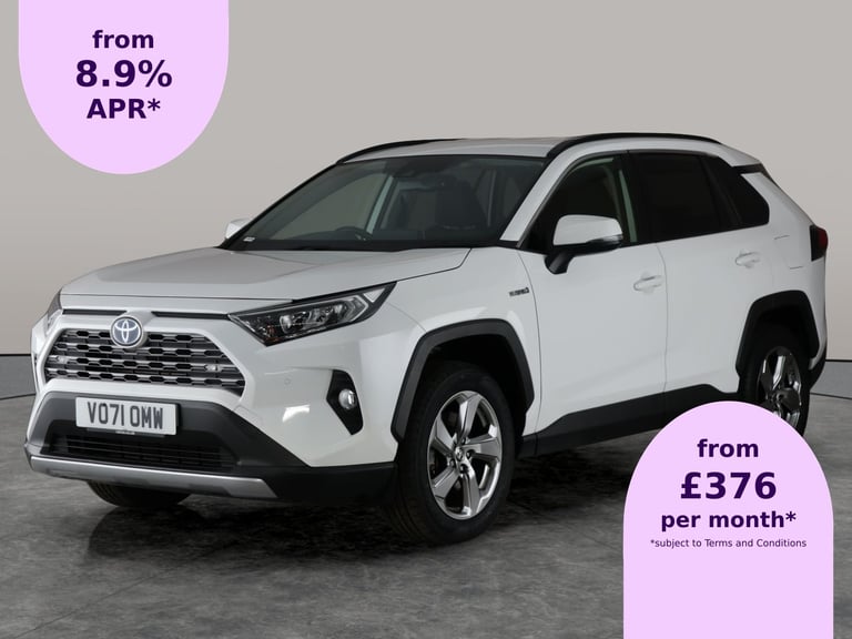 image for 2021 Toyota RAV4 2.5 VVT-i Hybrid Design 5dr CVT 2WD ESTATE PETROL/ELECTRIC Automatic