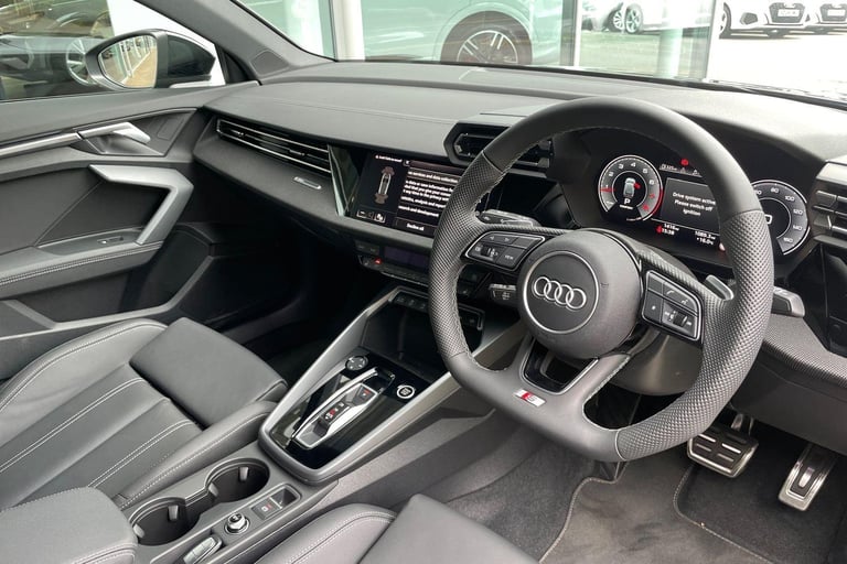  Audi A3 1.5 TFSI 35 Black Edition Sportback 5dr Petrol S Tronic Euro 6 (s/s) (150 p Petrol Autom...