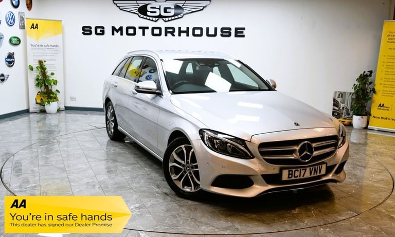 image for 2017 Mercedes-Benz C Class 2.0 C200 Sport Estate 5dr Petrol G-Tronic+ Euro 6 (s/s) (184 ps) Estat...