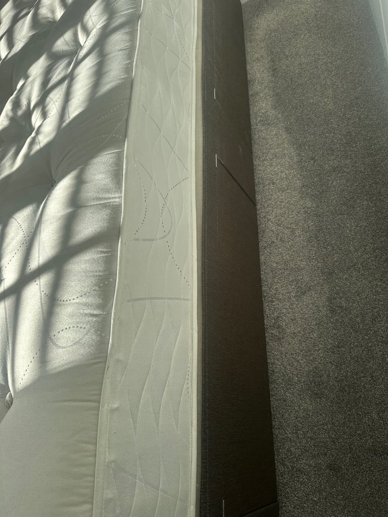 Standard Double Bed & Mattress 