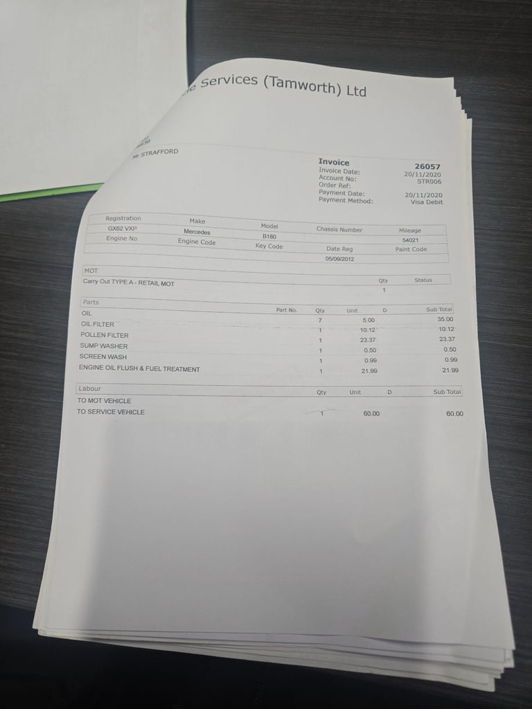 2012 Mercedes-Benz B Class B180 CDI BlueEFFICIENCY Sport 5dr Auto MPV DIESEL Automatic