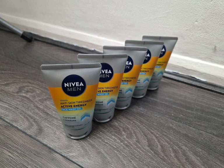 image for NIVEA MEN Skin Energy Face Wash Cleanser Gel 100ml