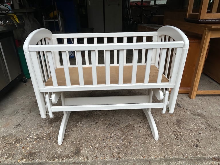 Swinging cot. Crib. From John Lewis. Possible delivery 