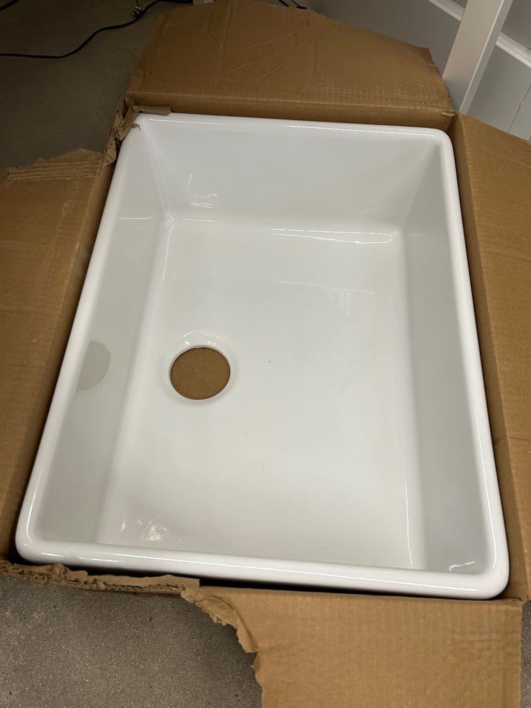 New Ceramic Sink Single Bowl