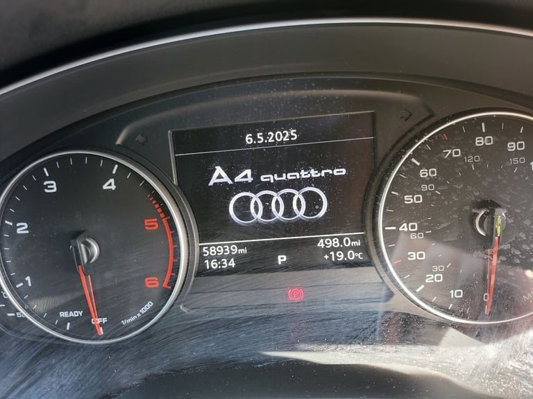 Audi, A4, Saloon, 2017, Semi-Auto, 1968 (cc), 4 doors