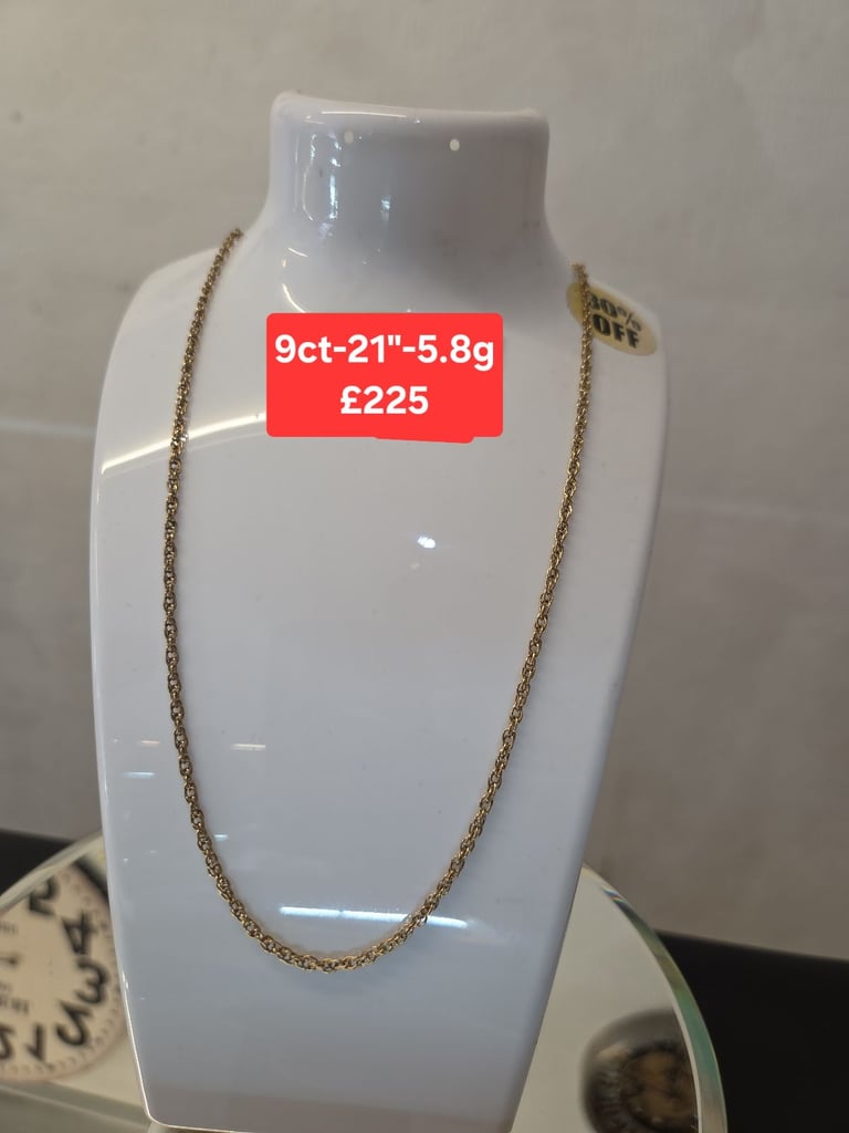 🔥 9ct gold chain 