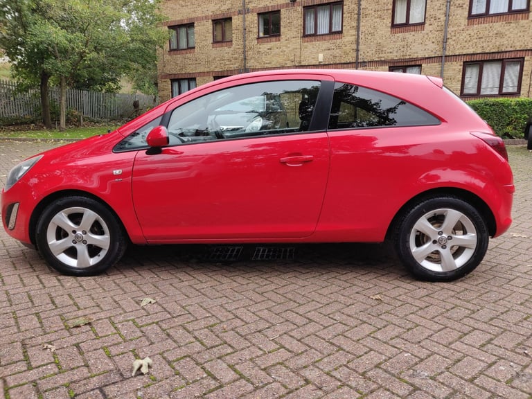 VAUXHALL CORSA 1.2 SXi 2014 64 REG RED 3 DOOR HATCH 5 SPEED MANUAL A/C 98K ULEX FREE EXCELLENT!