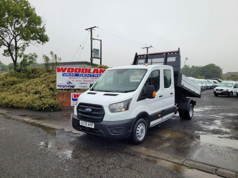 2020 ON 70 PLATE FORD TRANSIT 350 LEADER TDCI 130BHP L3HI CREW CAB PICK-UP ULEZ 