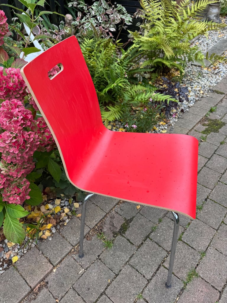 Two designer ply chairs, great for office, study, studio .... £10 each or  both for £15