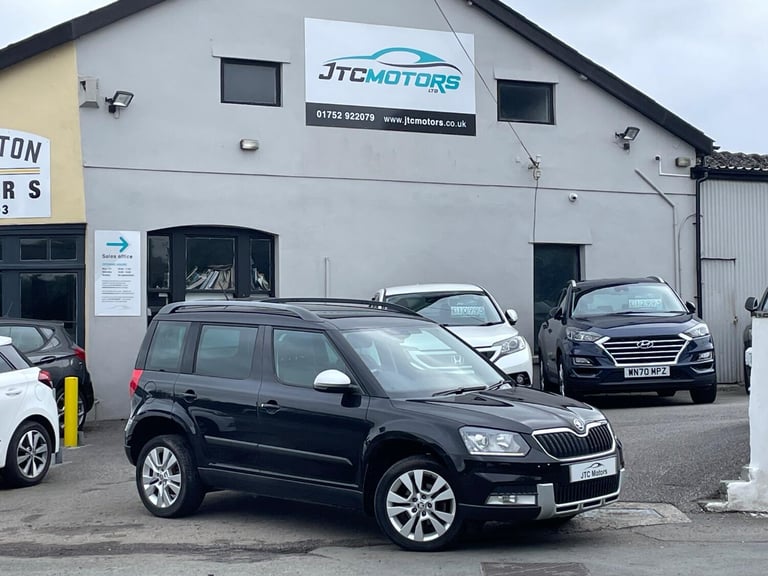 image for SKODA YETI 2.0 TDI CR [150] SE L 4x4 5dr Man, diesel, black + rare car 2015