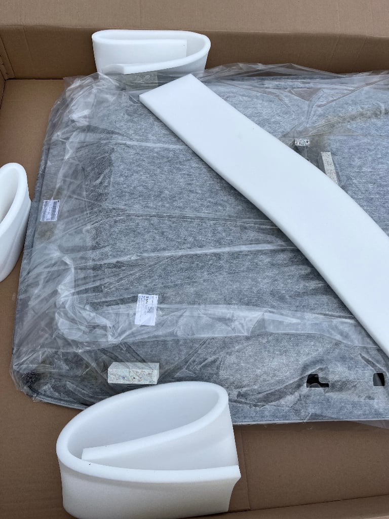 VW Golf MK7 Roof Headliner Pearl Grey 5G4867501PZA4 NEW